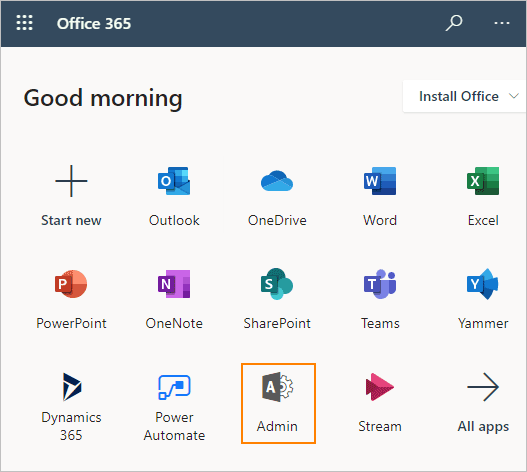 Microsoft 365 Admin