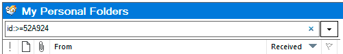 Filtering by item ID (PR_RECORD_KEY)