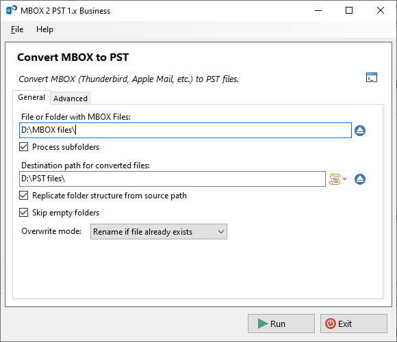 MBOX to PST Converter